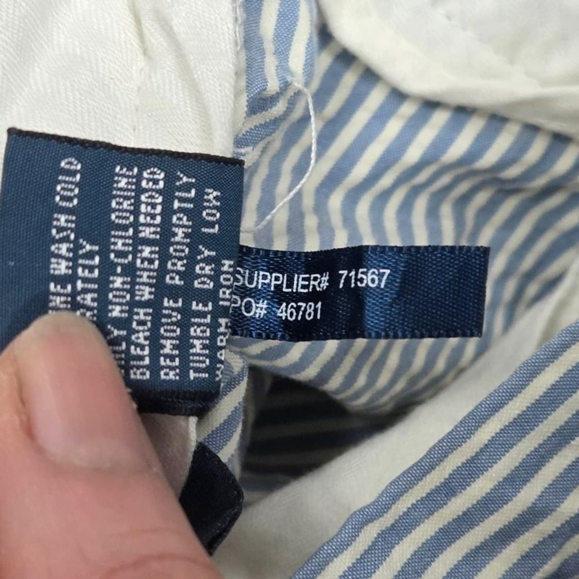 폴로 랄프로렌 시어서커 팬츠 v1371 상품이미지8