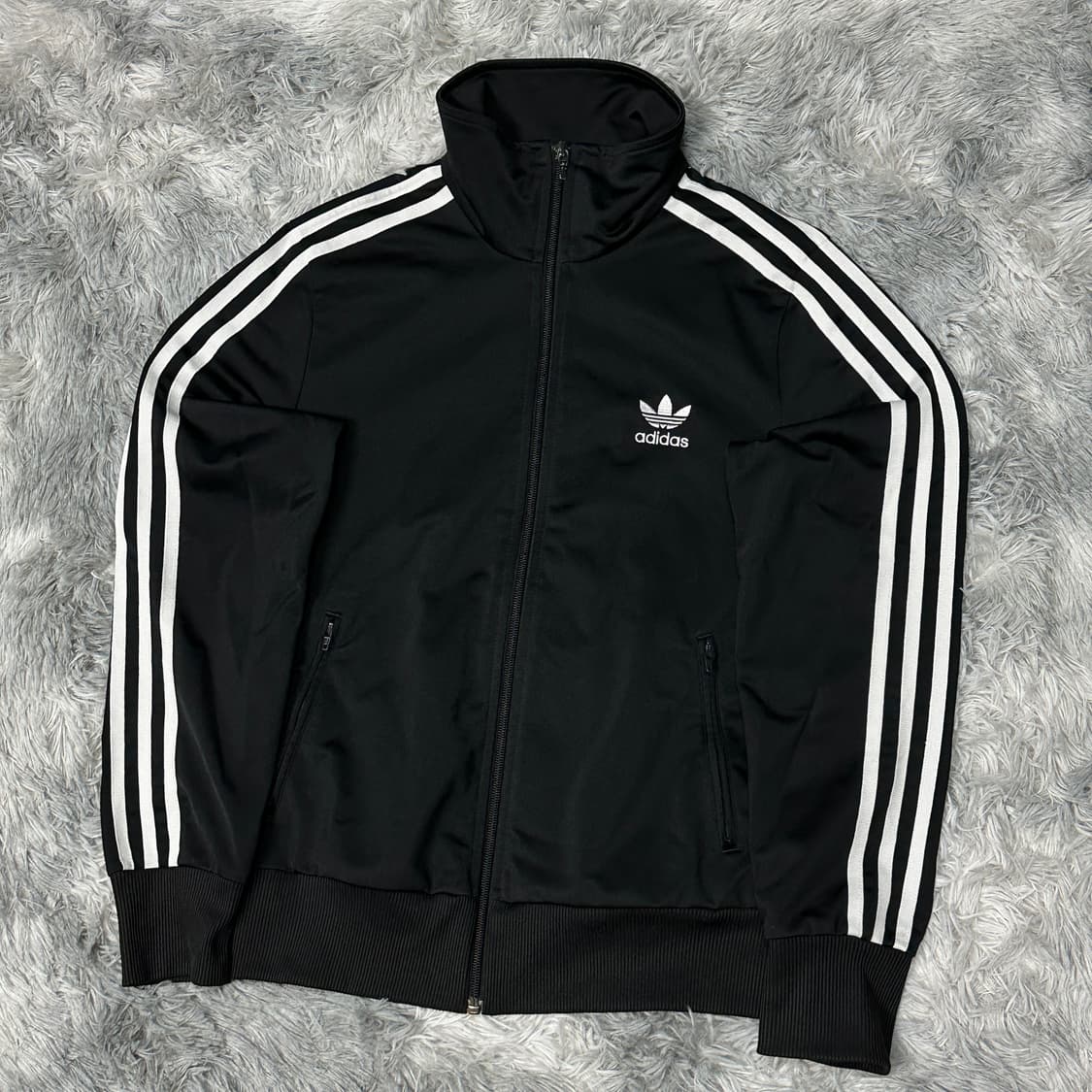 아디다스 파이어버드 여성 빅로고 트랙탑 L 상품이미지2