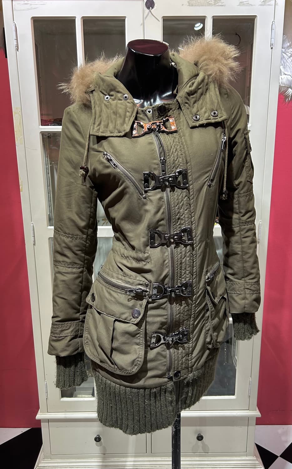 egoist buckle parka 에고이스트 버클 디테일 야상 상품이미지1