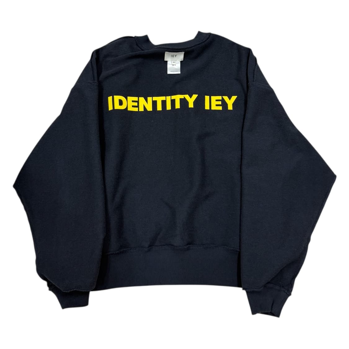lEY 이에이 리버서블 로고 스웻셔츠 맨투맨 네이비 M 상품이미지5