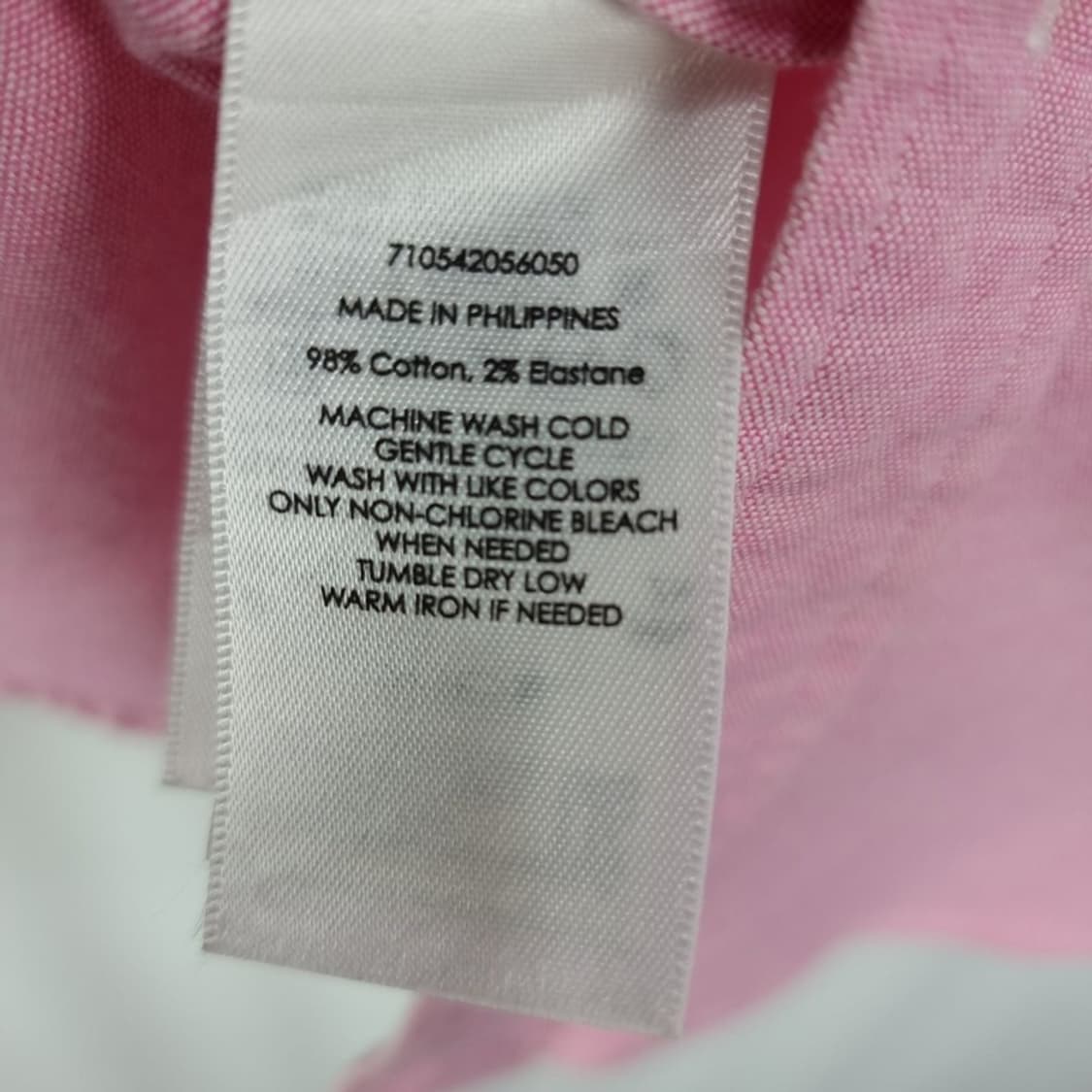 [폴로 랄프로렌 ]슬림핏 포니 자수 옥스포드 셔츠 핑크 M20097 상품이미지10