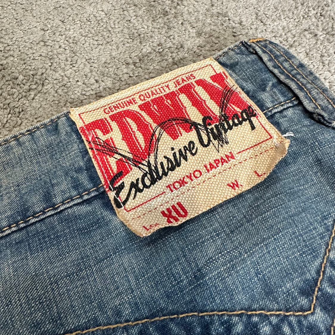 에드윈 익스클루시브 빈티지 웨스턴 하프팬츠(36) 상품이미지2