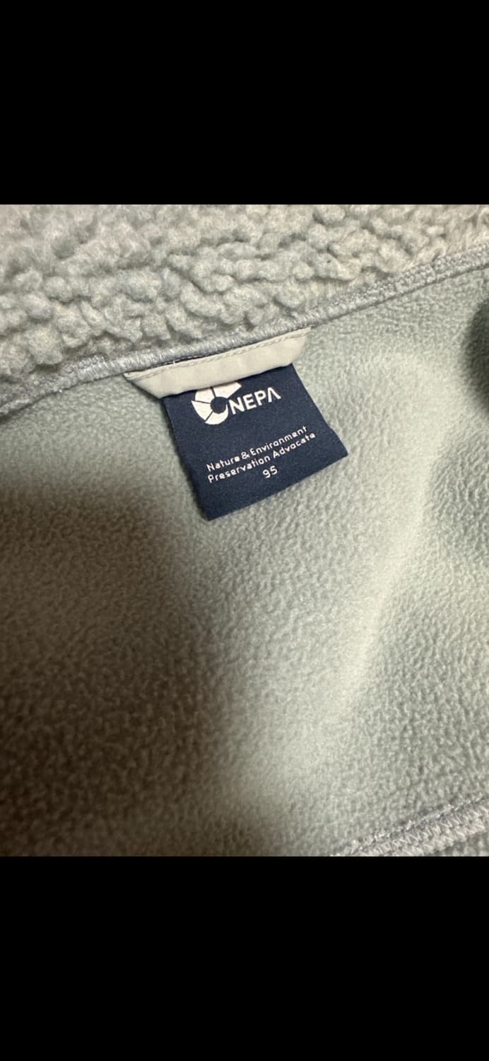 네파 플리스 뽀글이 자켓 민트 M 상품이미지4