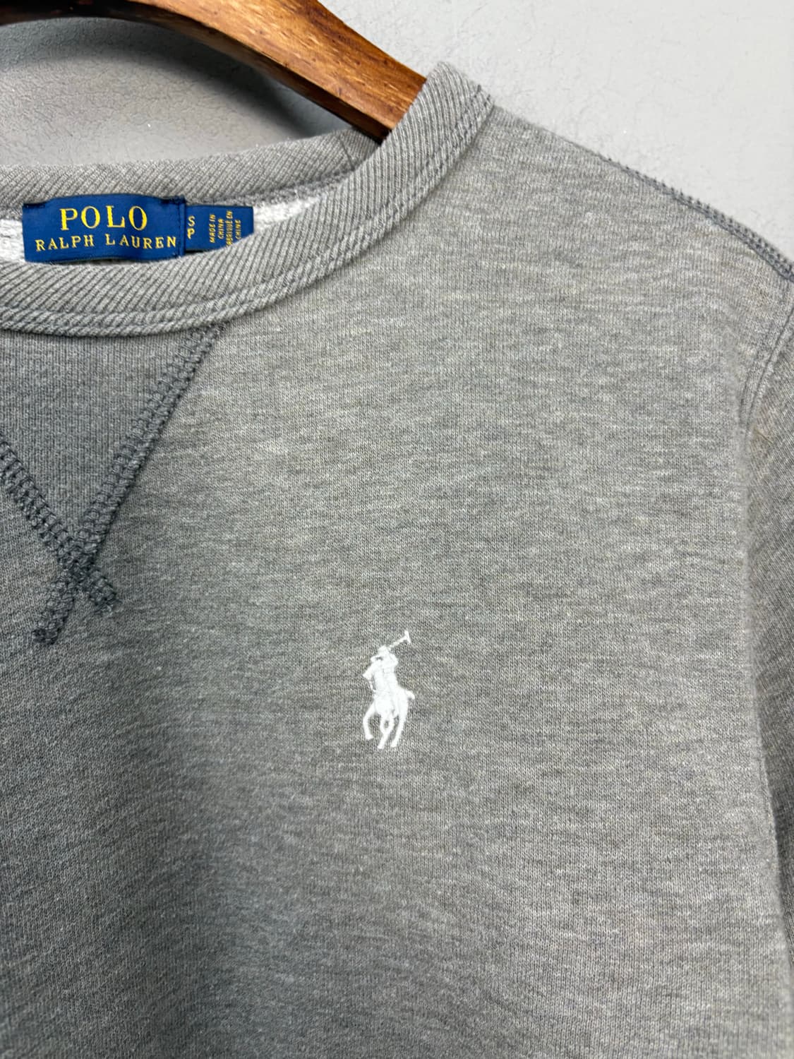 폴로랄프로렌 포니로고 크루넥 맨투맨 A3026 상품이미지3