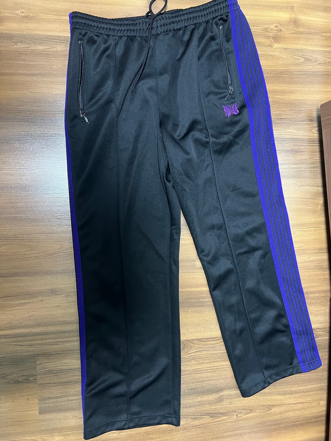 니들스 트랙팬츠 블랙퍼플 L 상품이미지2