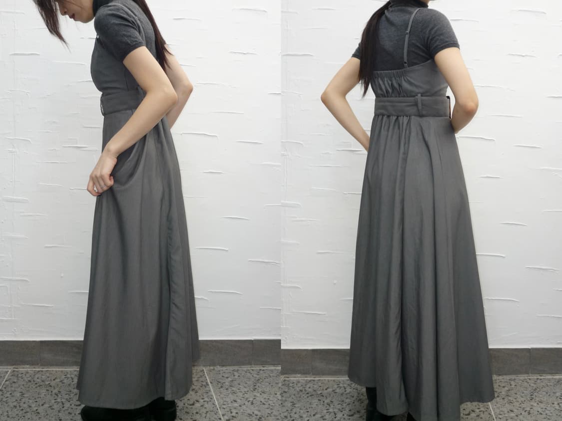 Belt detail dress 상품이미지2