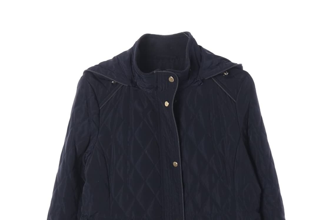 로렌 랄프로렌 네이비 다이아 퀼팅 후드 자켓 상품이미지4