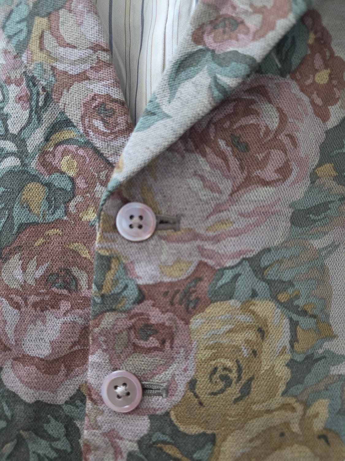 일본빈티지 J TASTE 꽃무늬 조끼 상품이미지4