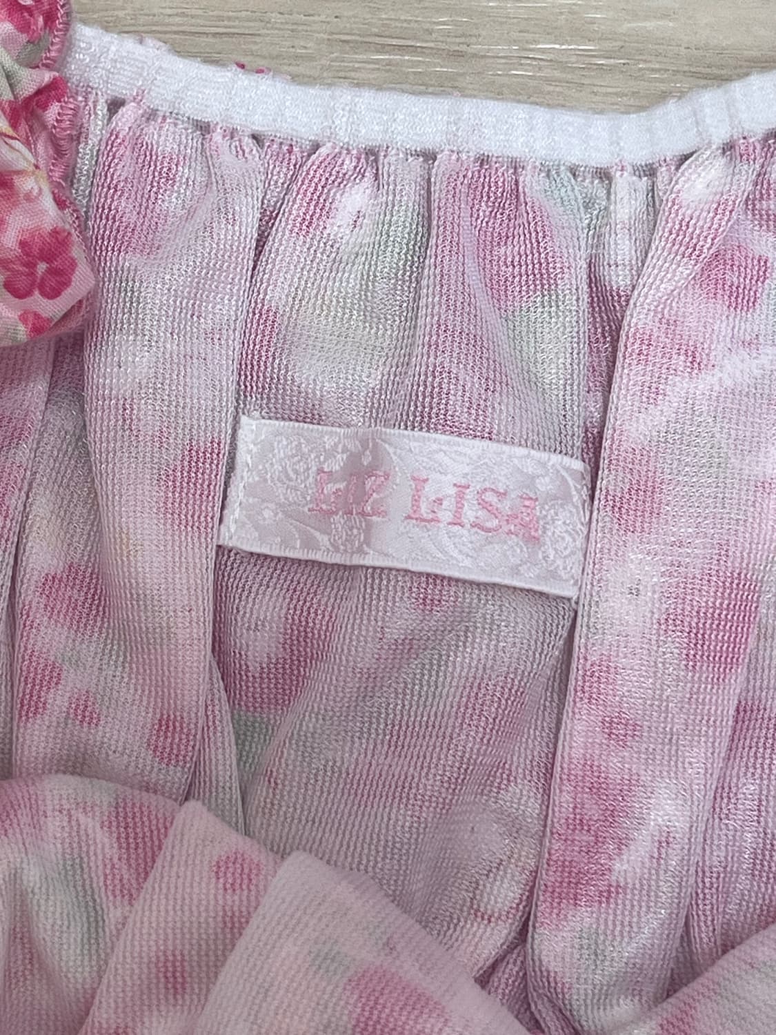 빈티지 리즈리사 플로럴 탑 상품이미지2