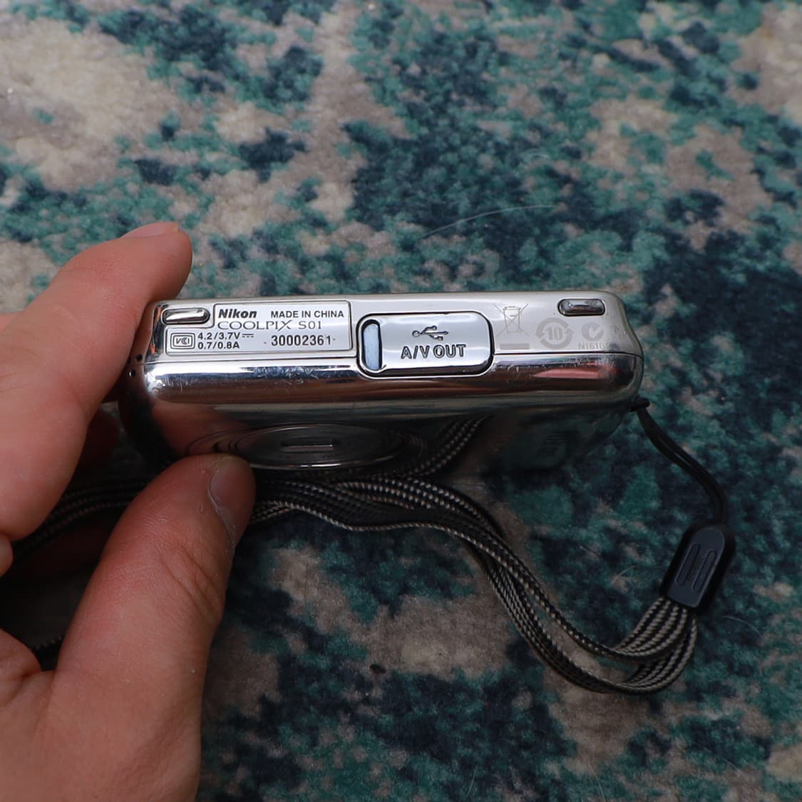 Nikon 니콘 클픽스 s01 빈티지카메라 제니 카메라 실버 상품이미지6