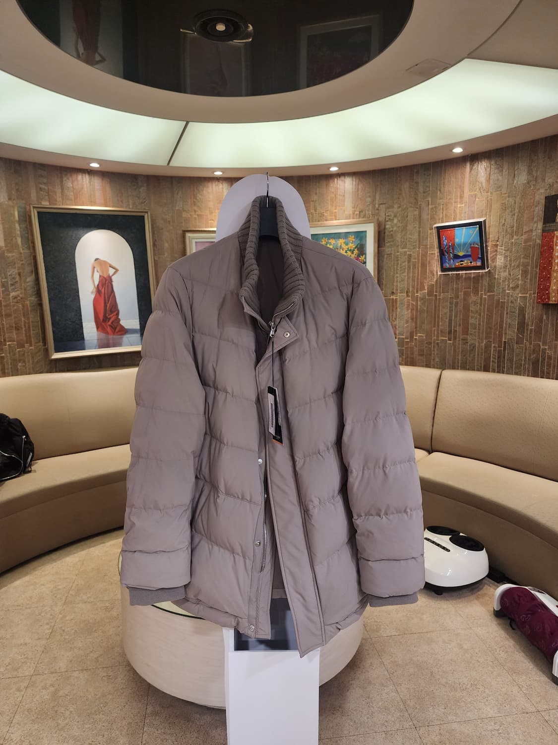 질스튜어트뉴욕옴므 구스다운경량패딩경량 상품이미지1