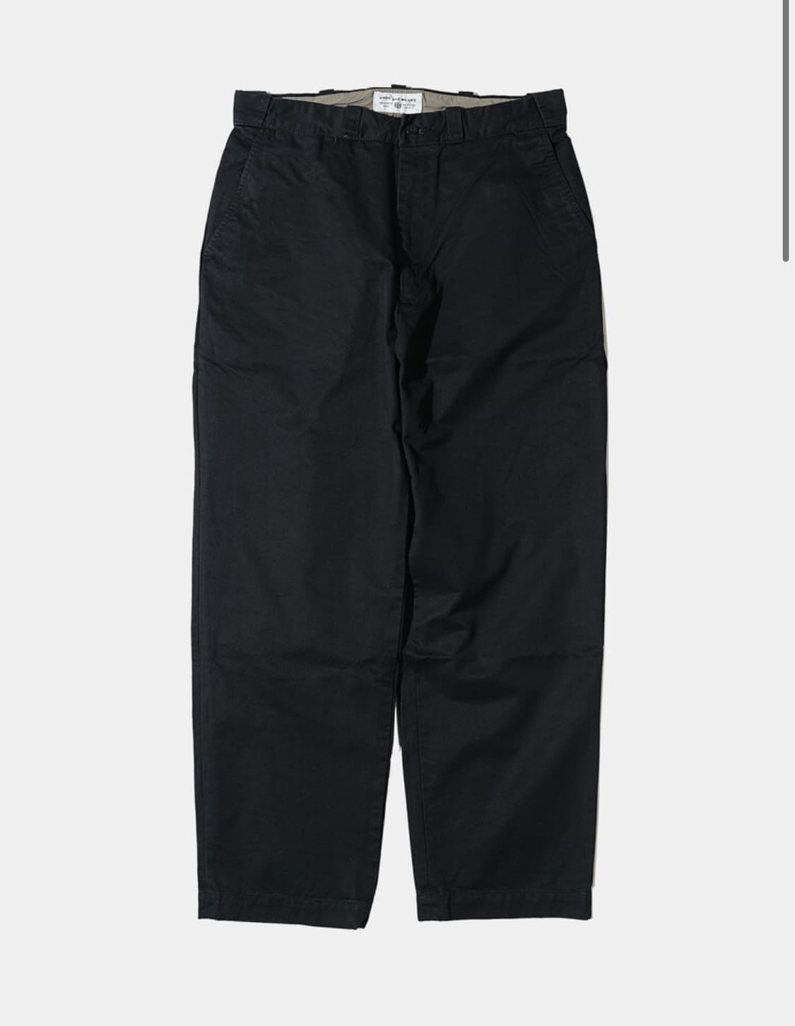 (L)ends and means 워크 치노 팬츠 블랙 상품이미지1