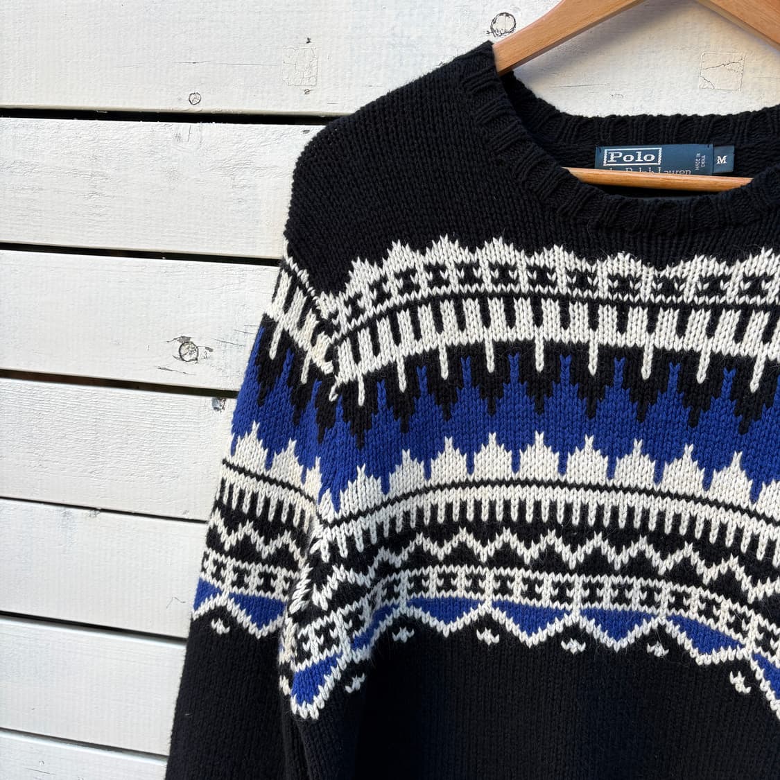 Polo 폴로 캐시미어 앙고라 노르딕 니트 상품이미지3