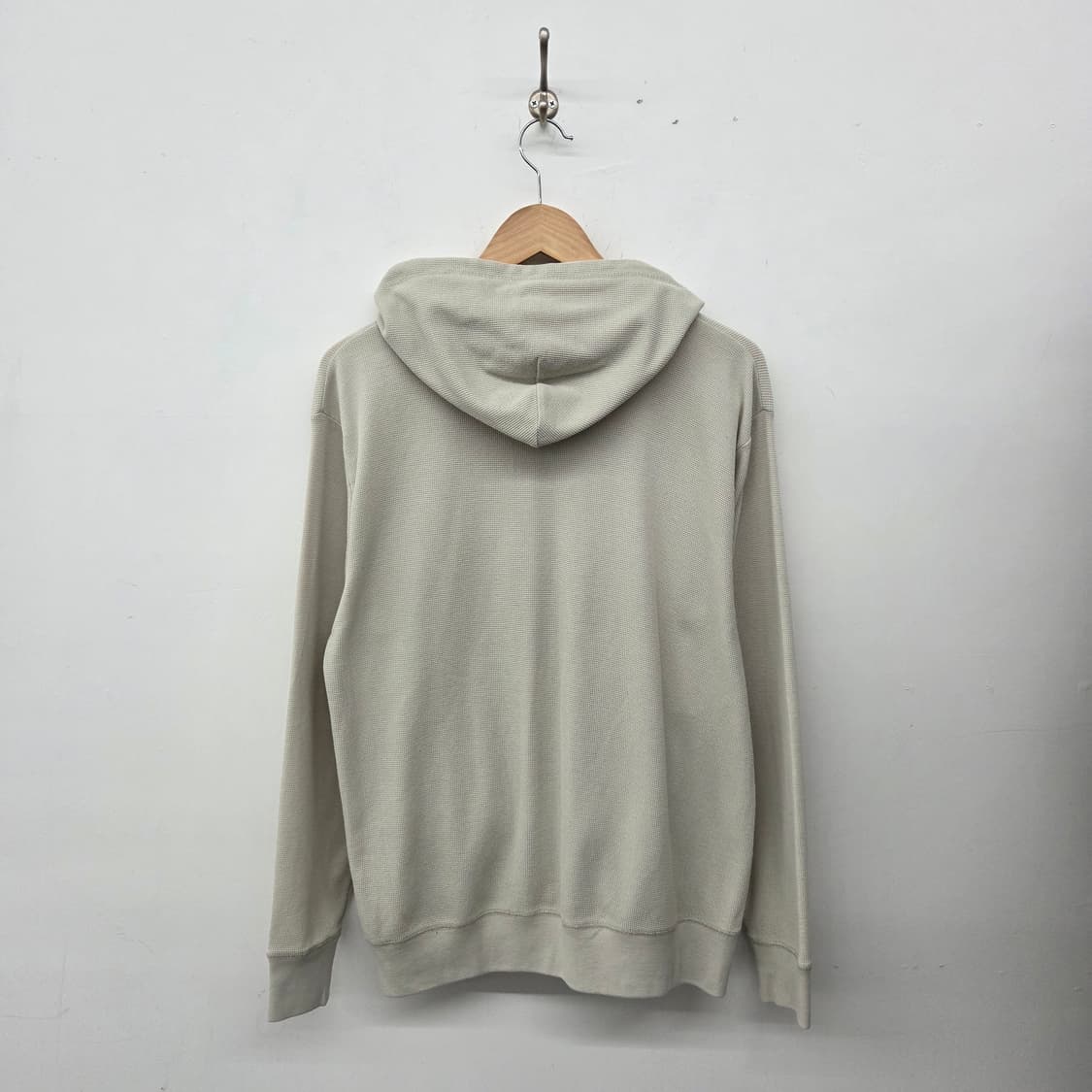 반스 아이보리 와플 후드 집업 남L 상품이미지6