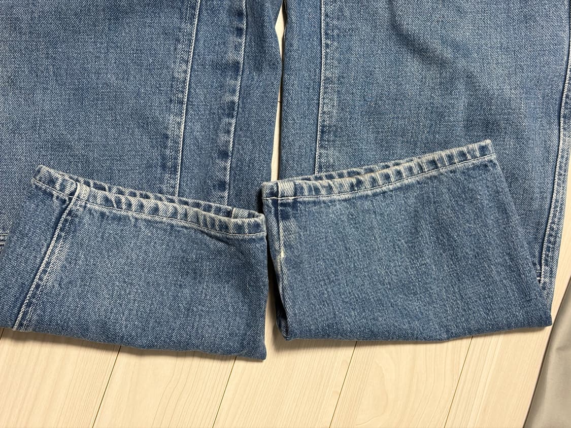 스투시 데님 워크 팬츠 블루 상품이미지4