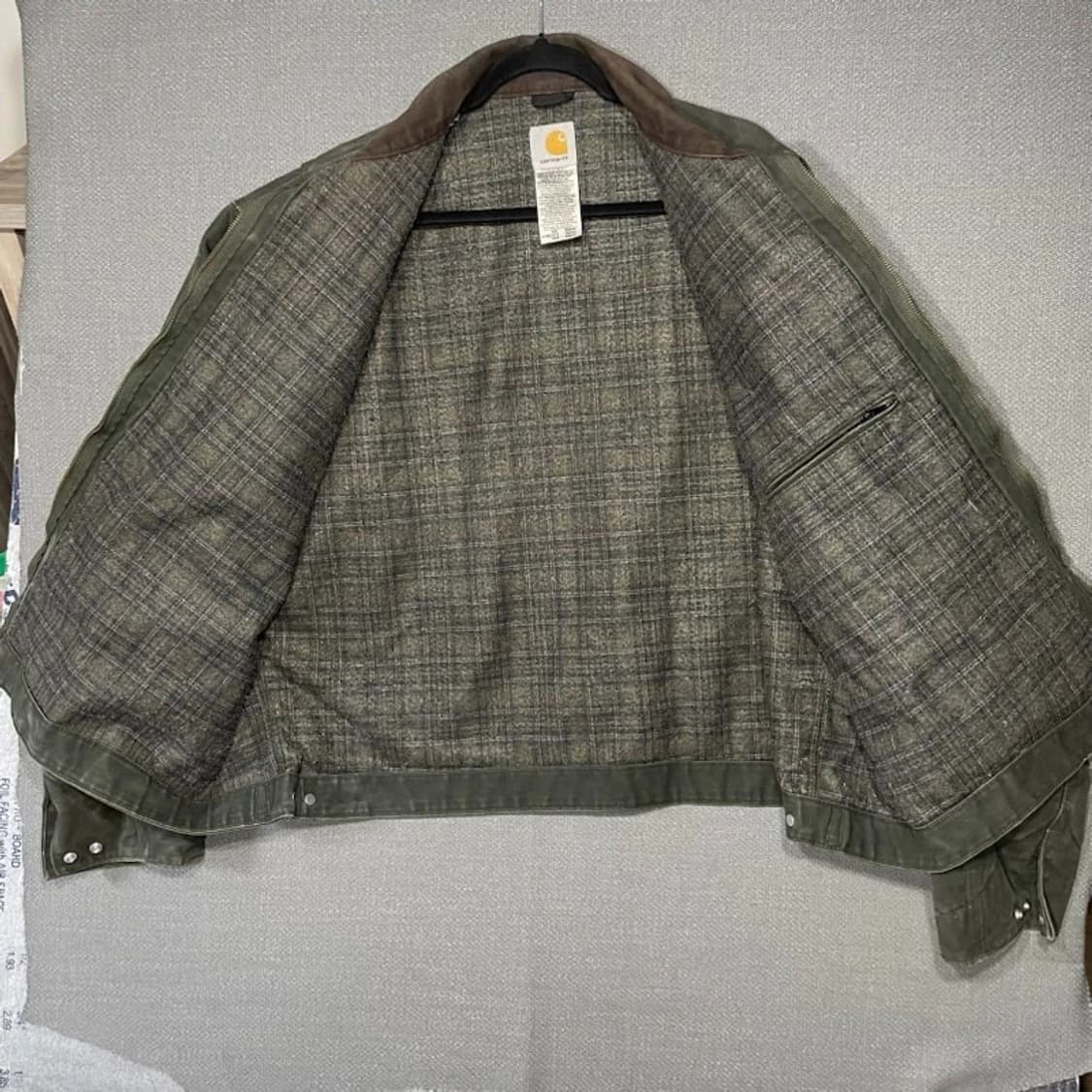 칼하트 J97 디트로이트 자켓 모스그린 상품이미지2