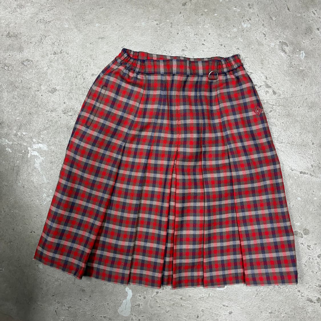 크리스찬 디올 체크 플리츠 스커트[2396] 상품이미지1