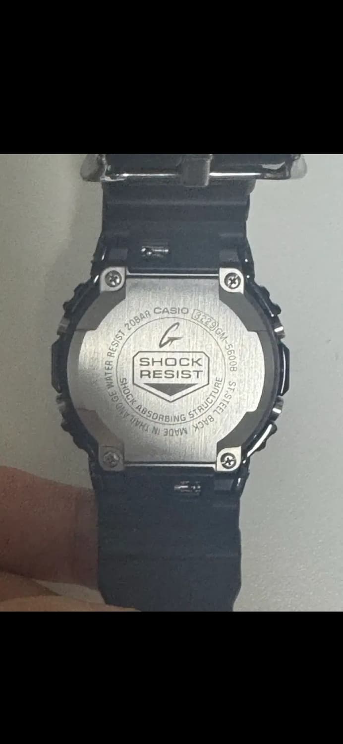 주우재 시계 GM-5600UB-1DR 상품이미지3