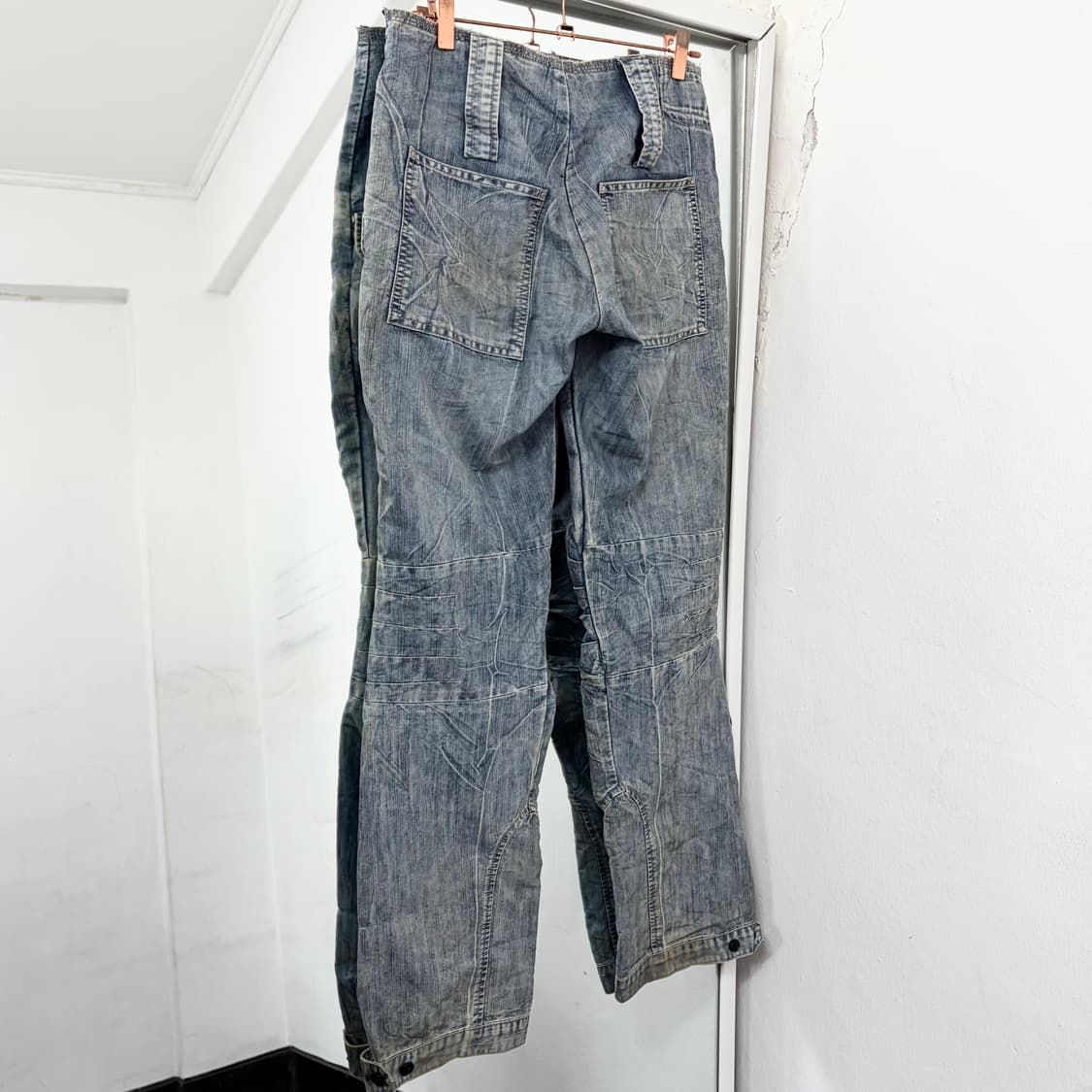 마리떼 프링소와 저버 재팬 90s 데님 카고 팬츠 상품이미지5