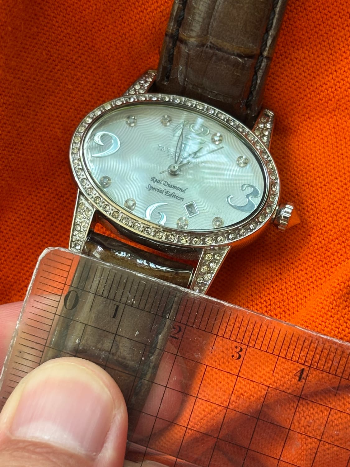 Vintage Tateossian leather watch 상품이미지2