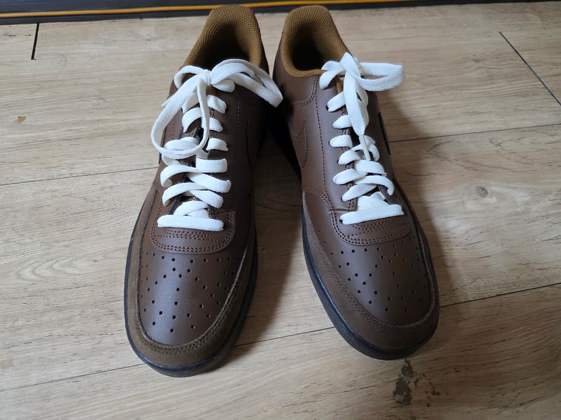 [280] 나이키 코트 비전 로우 카카오 와우 (시착 신품/일본 정품) 상품이미지1