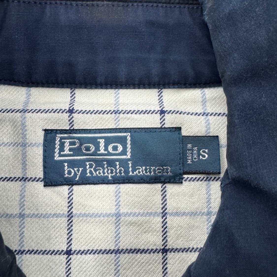 폴로 싱글 코튼 맥코트 레인코트 네이비 상품이미지9