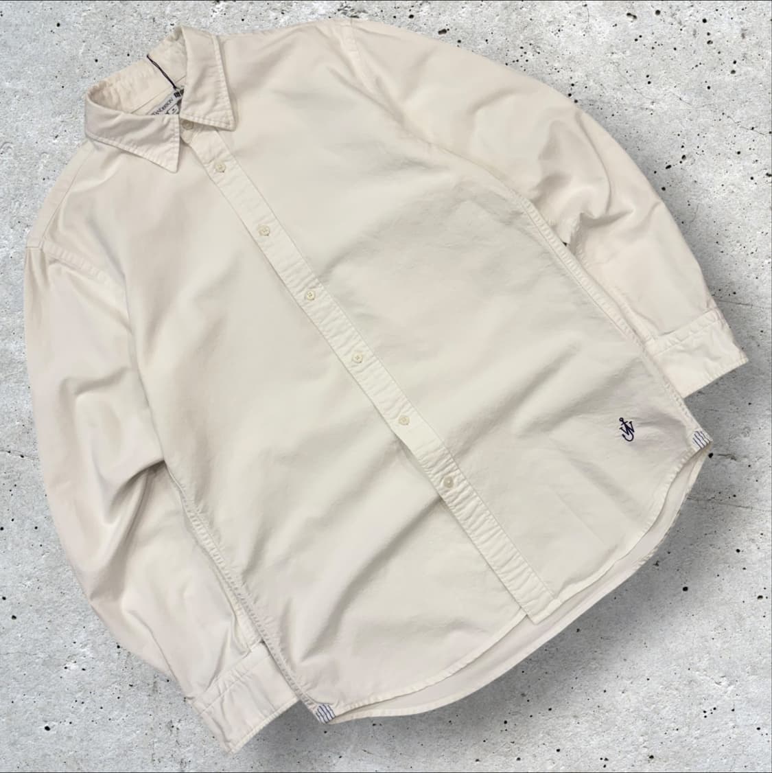 [M] 유니클로 x JW 앤더슨 화이트 셔츠 C143 상품이미지1