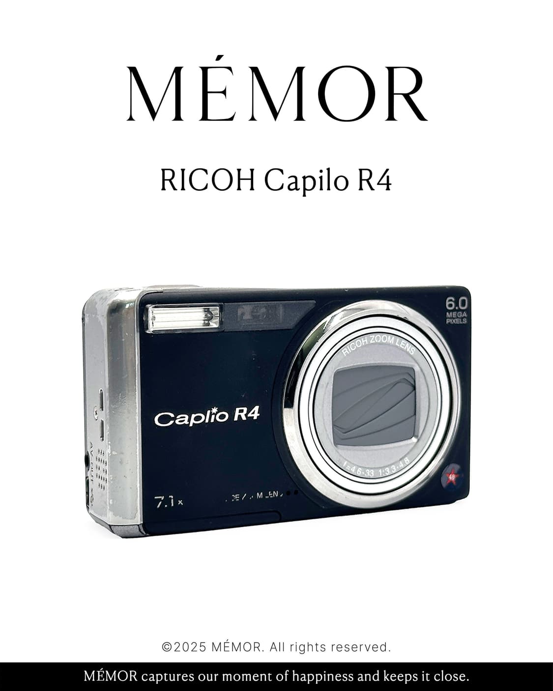희귀 모델/필카무드 작례✨RICOH Capilo R4 리코 디카 카메라 상품이미지2