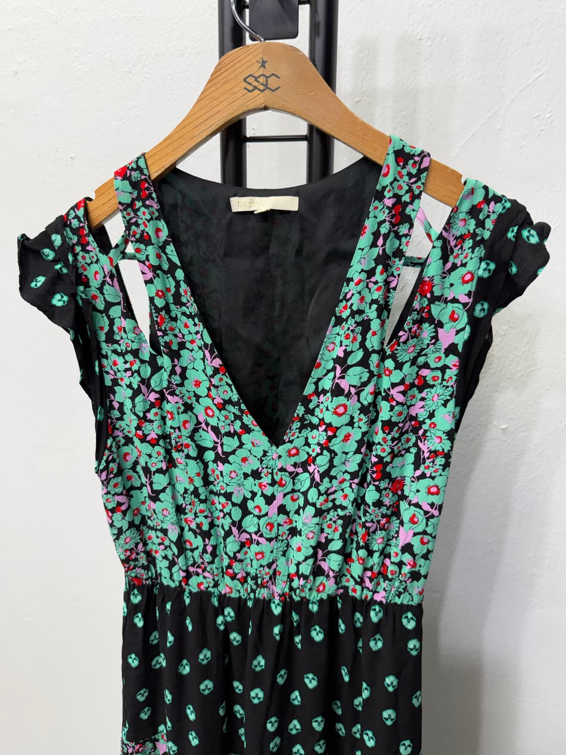 정품) 마쥬 플라워/도트 패턴 롱 원피스 2 상품이미지2