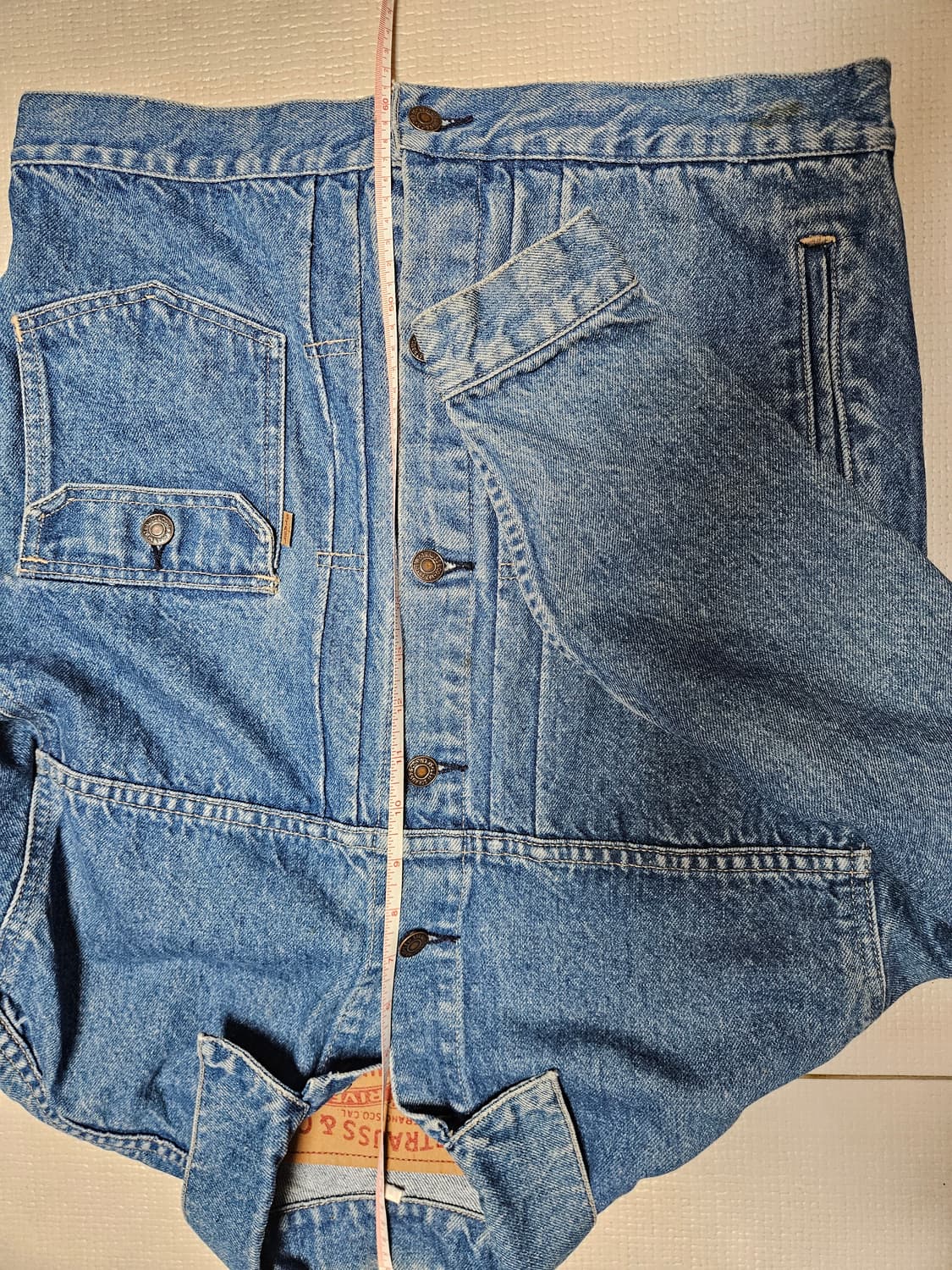 빈티지 Levis 1세대 orange tap 트러커 리바이스 상품이미지7