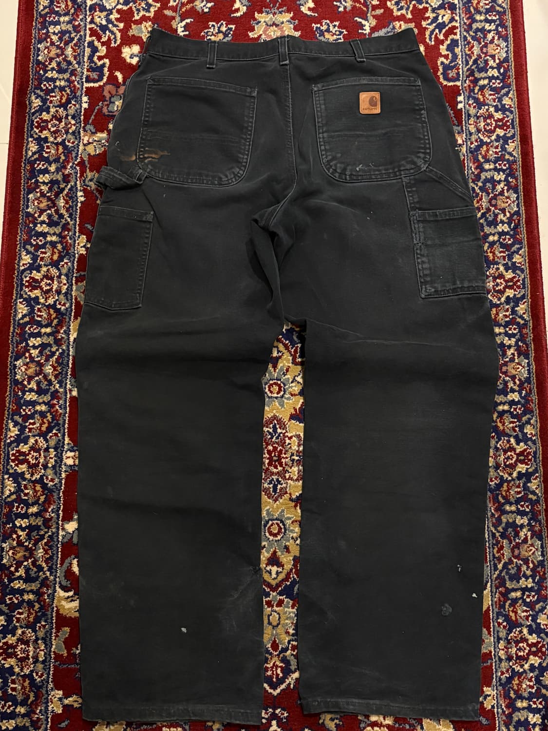 [B11] 빈티지 칼하트 싱글니 카펜터 블랙 덩가리핏 32x32 상품이미지2