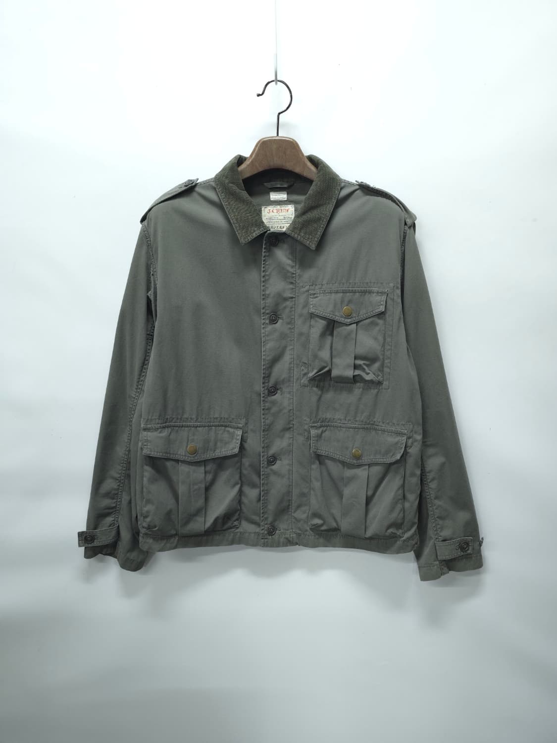 제이크루 빈티지워싱 코듀로이 칼라 필드 자켓 상품이미지1