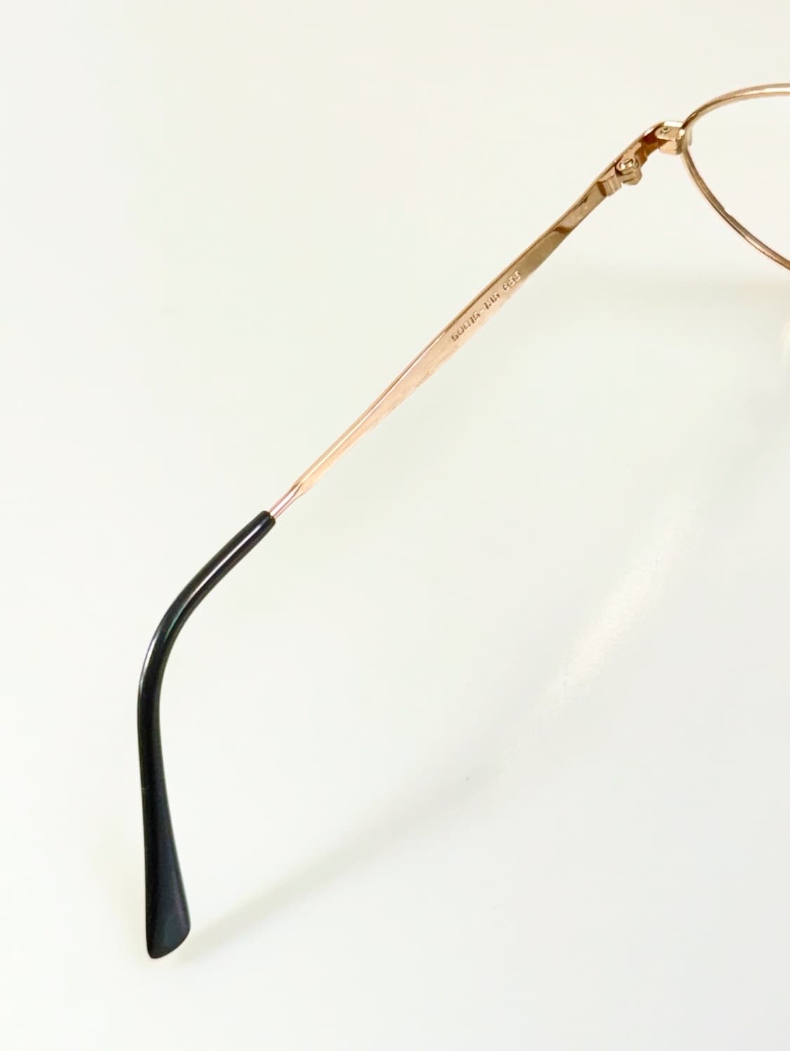 90s 독일제 MEITZLER 블루 골드 슬림 오벌 빈티지 안경 상품이미지7