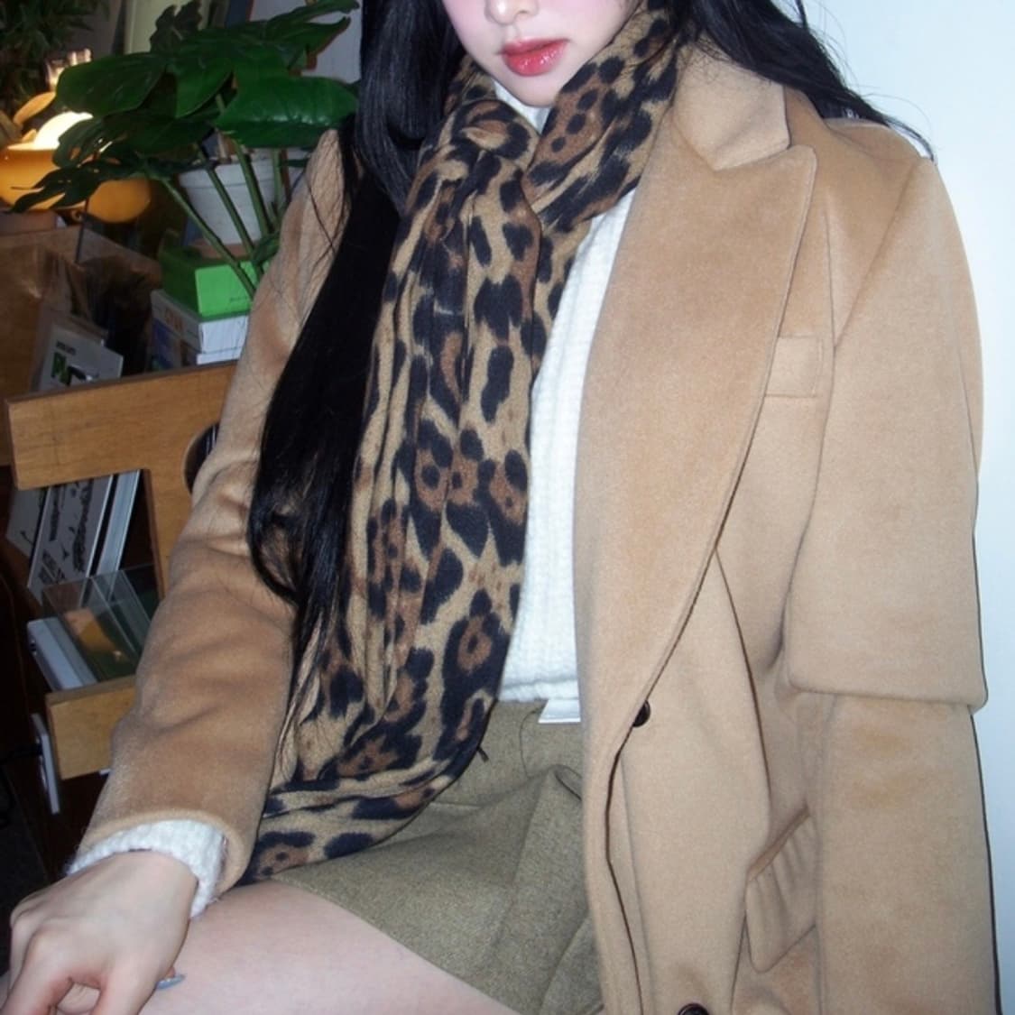 겨울 테일러드 롱 코트 베이지 S 새상품 (원가 20만원) 상품이미지1