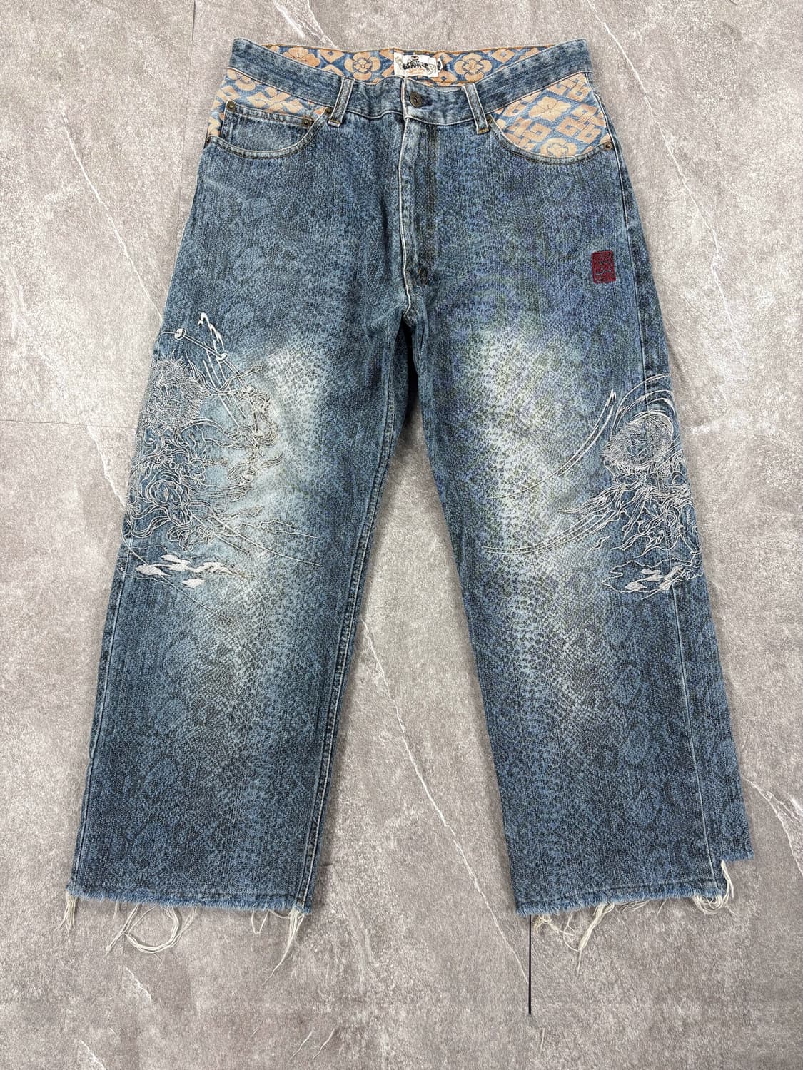KaraKuri Tamashii Denim Pant 상품이미지1