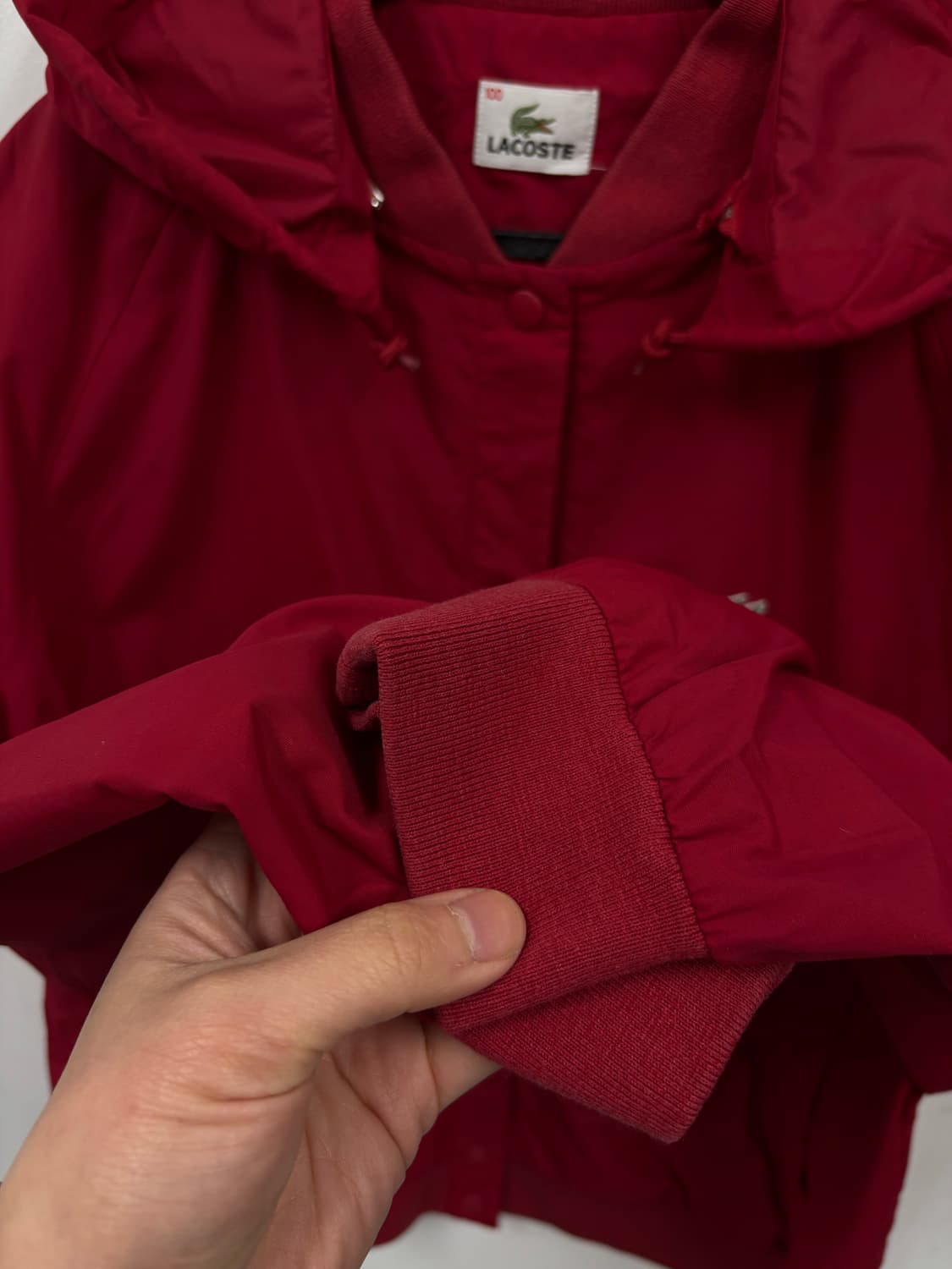 라코스테 우먼 후드탈착 자켓 상품이미지4