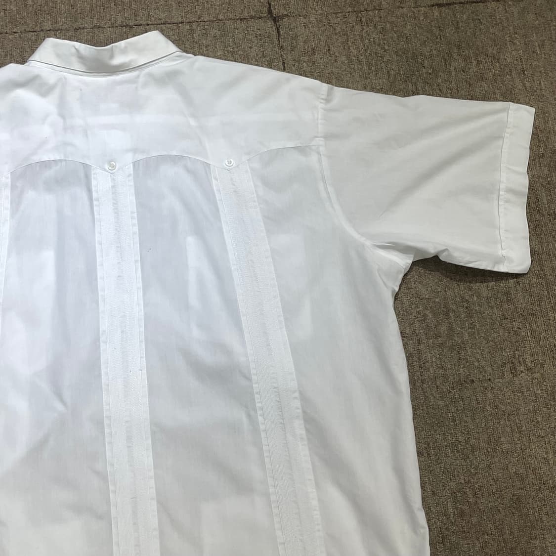  (3XL) 자수 포켓 반팔 셔츠   상품이미지8