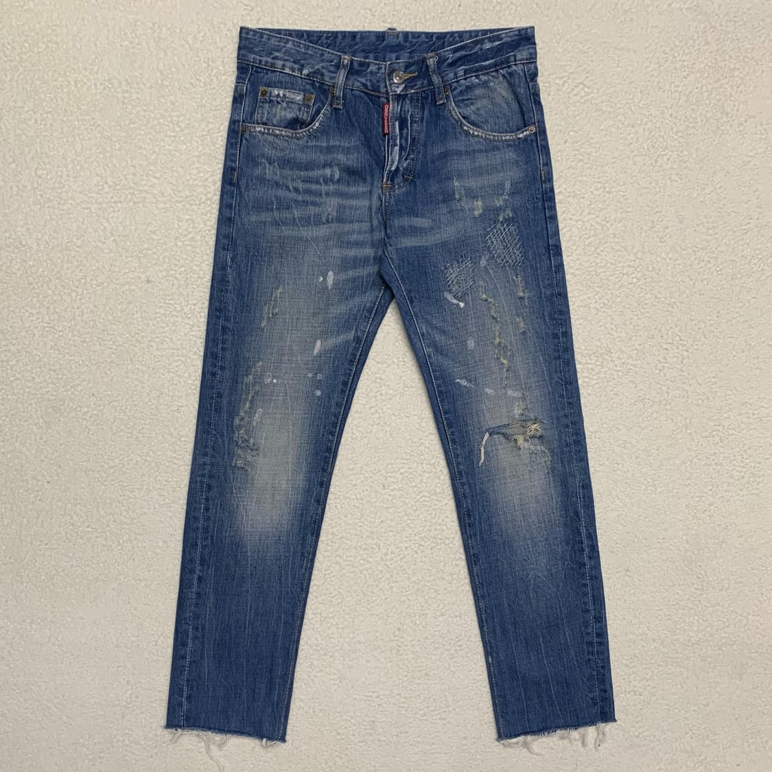 [31] 디스퀘어드 2 컷오프 데님팬츠 상품이미지3