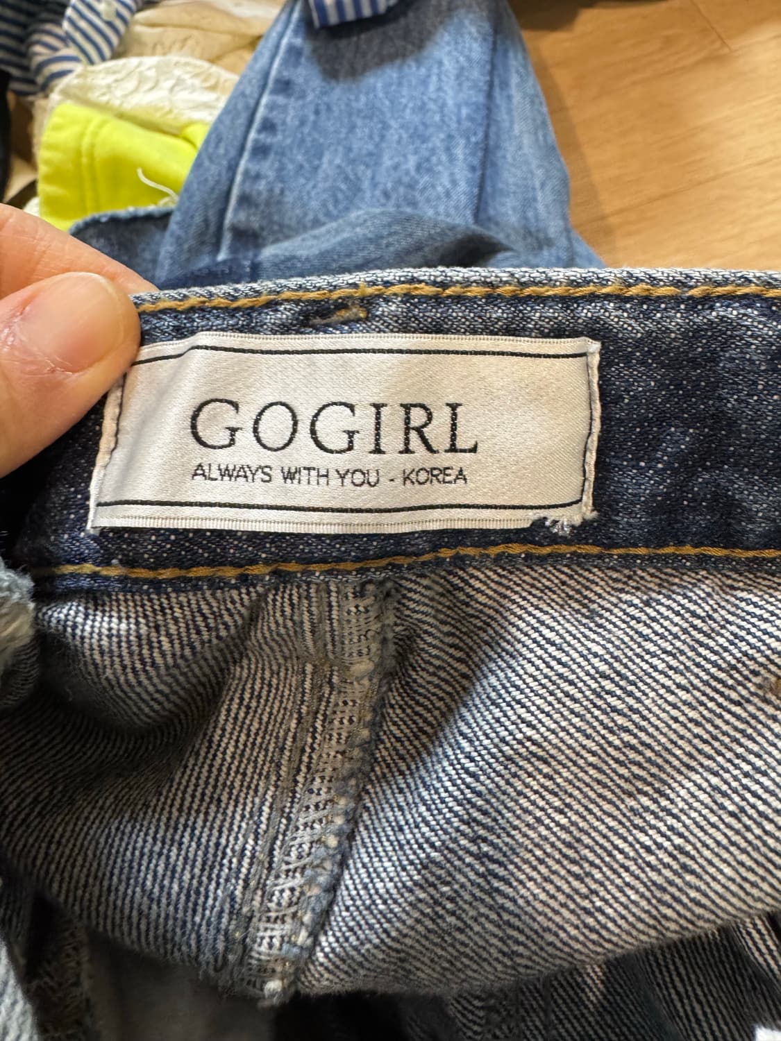 GO girl 고걸 데님 팬츠 상품이미지3