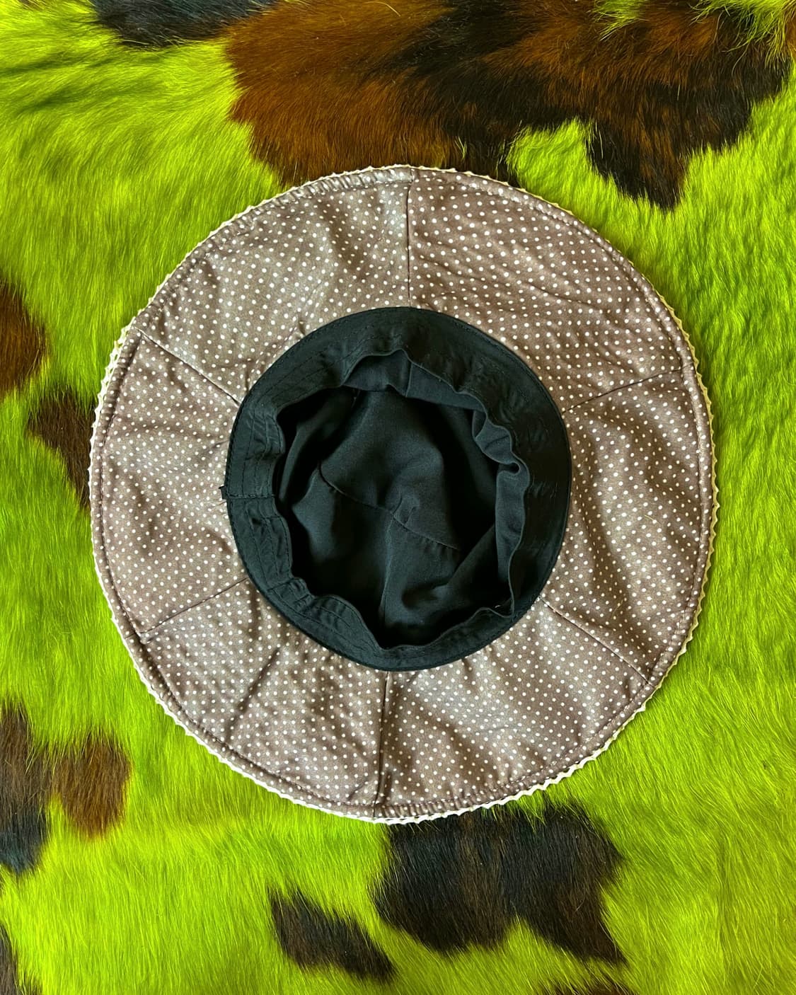 JPN Vintage Native Linen Pedora Hat 상품이미지8