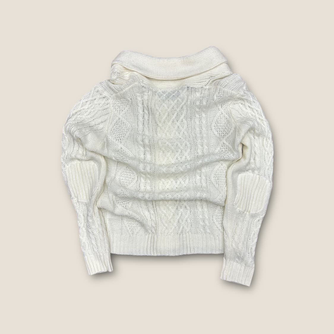 L009 차오패닉 티피 케이블 쇼울카라 가디건 size S (M-L) 상품이미지5