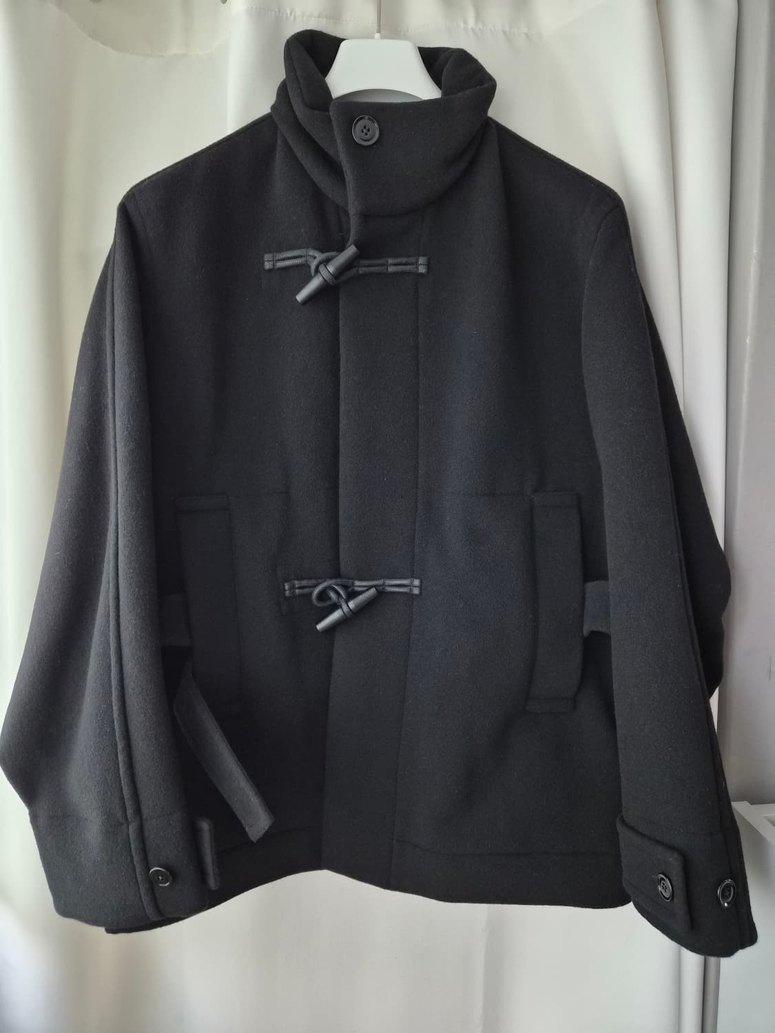 르메르 숏 더플코트 36사이즈 블랙 (새상품) 상품이미지1