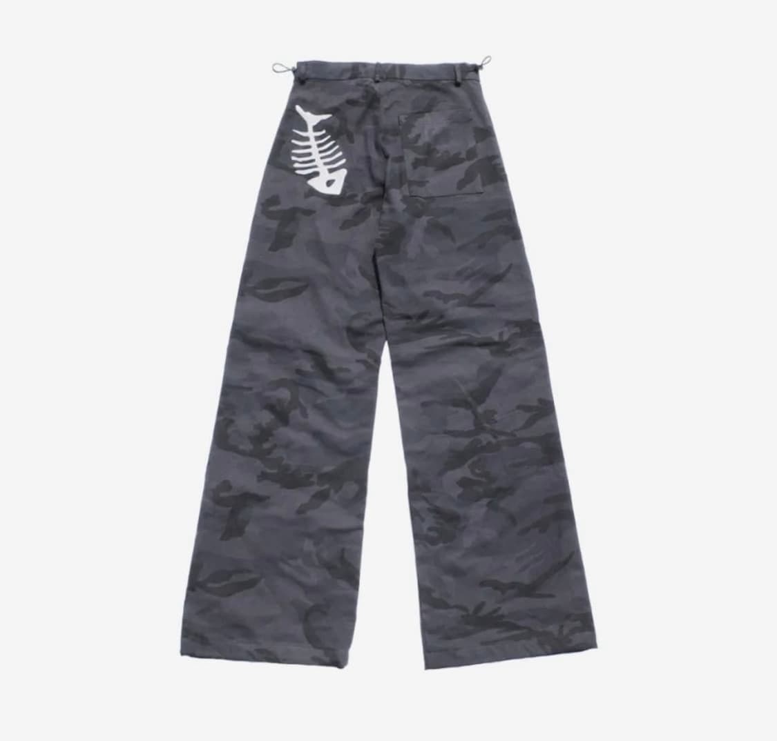 [1] 이자반X탄산 고등어 팬츠 카모 그레이 상품이미지1