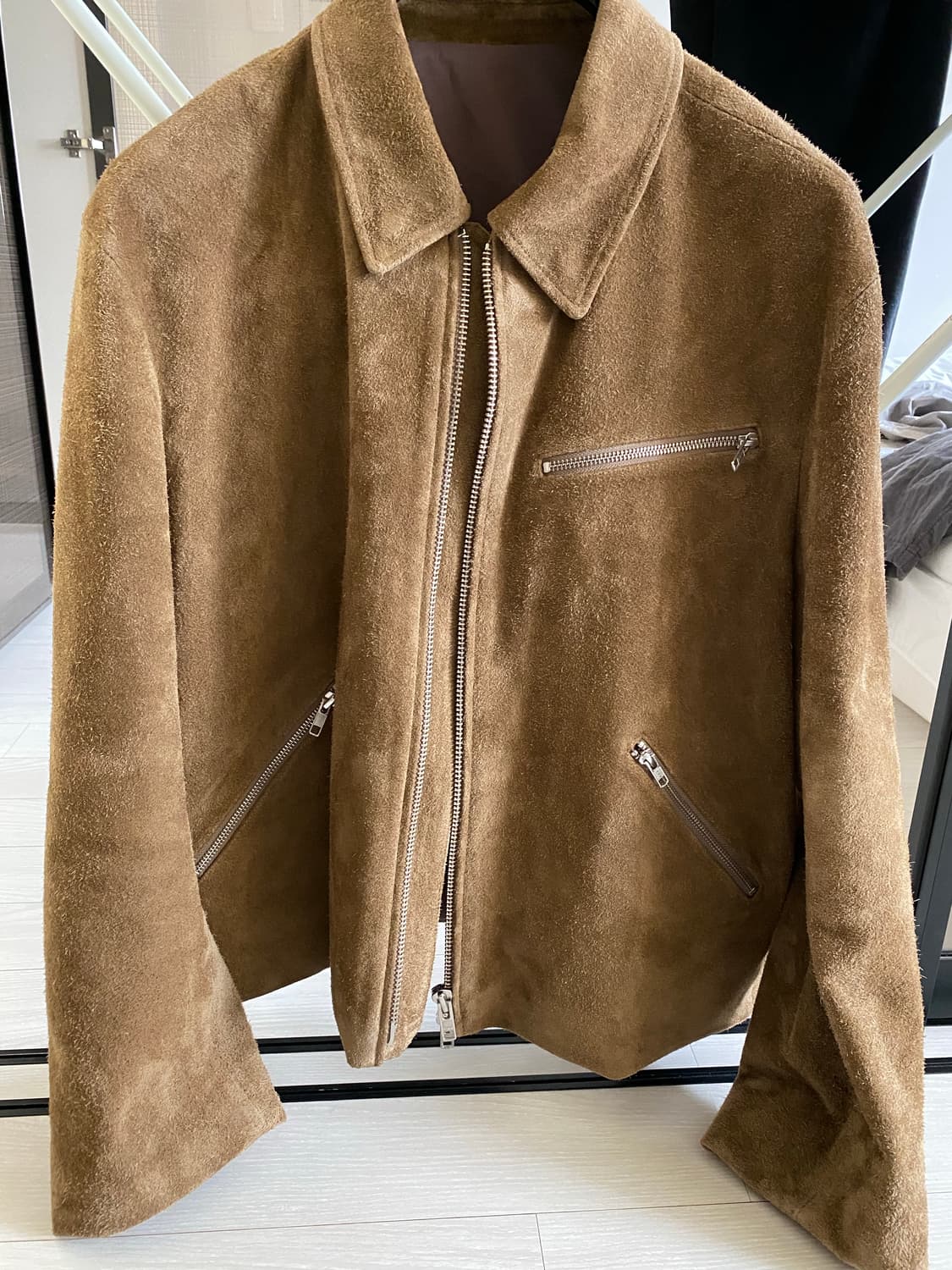 쿠어 버팔로 스웨이드 자켓 상품이미지2