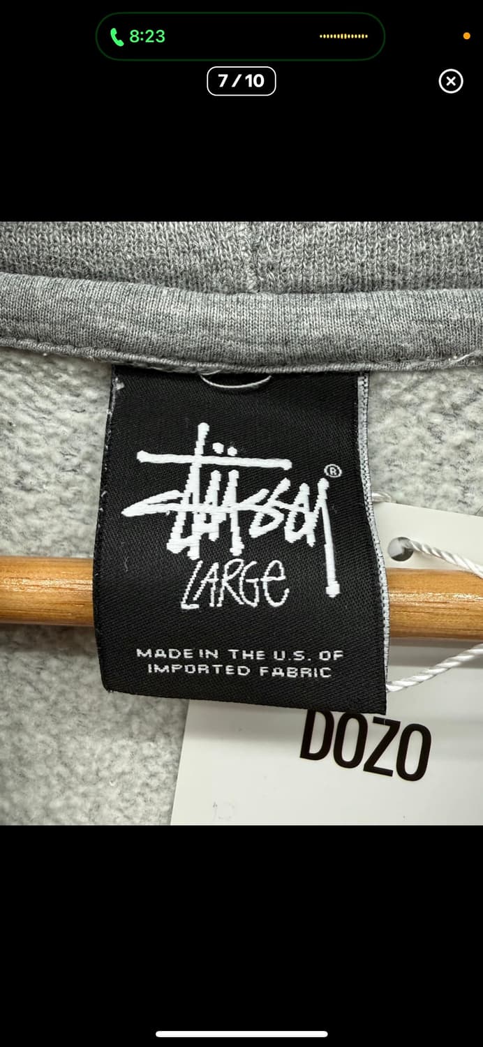 스투시 00s 뉴욕 빅로고 후드티 상품이미지4