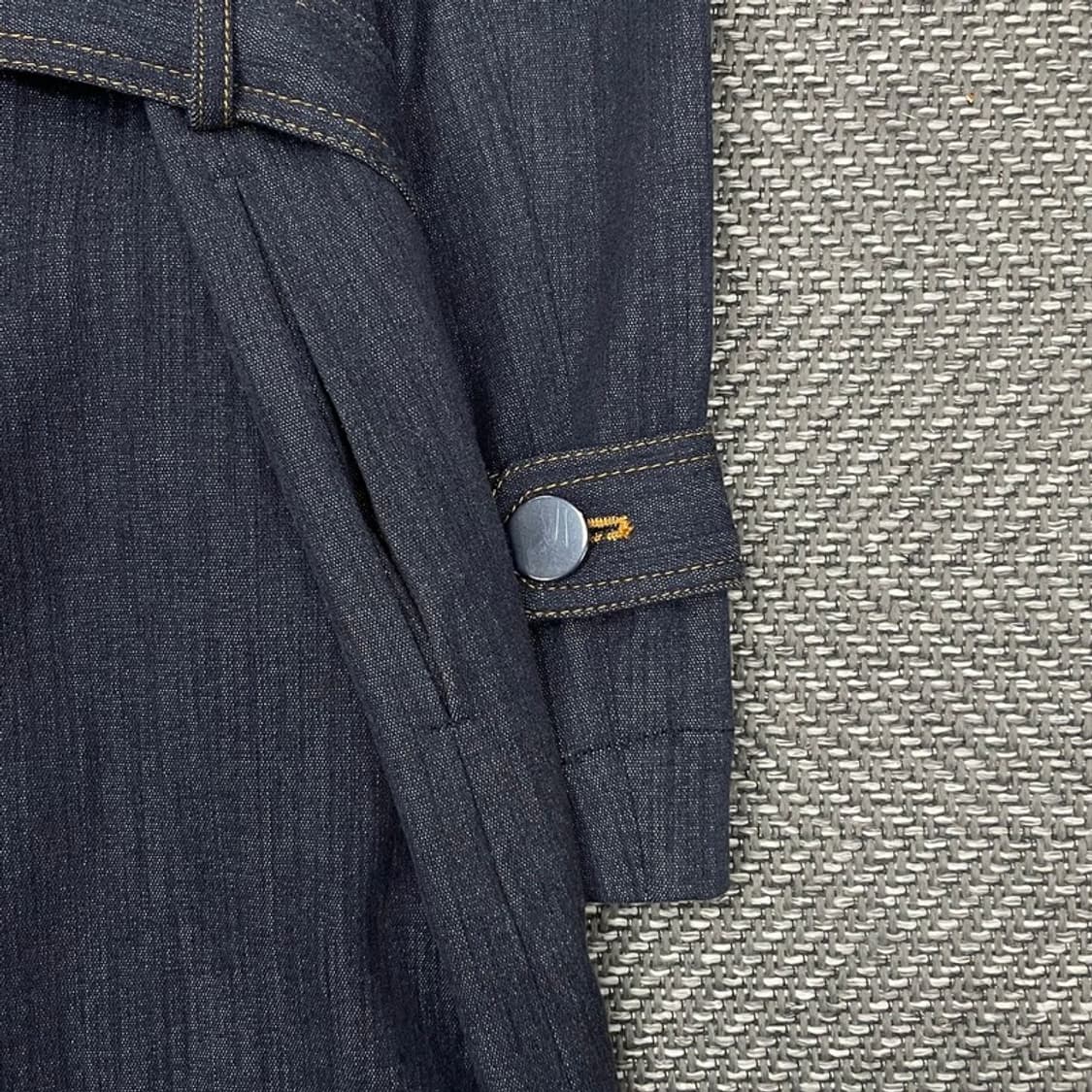 데리스 더블 버튼 데님 코트 v0324 상품이미지6