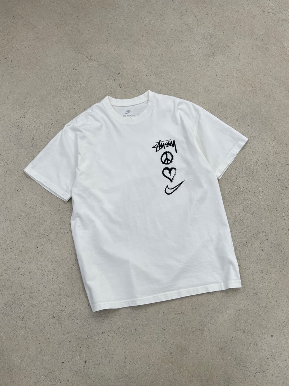 나이키 X 스투시 NRG RA 화이트 반팔 티셔츠 상품이미지4