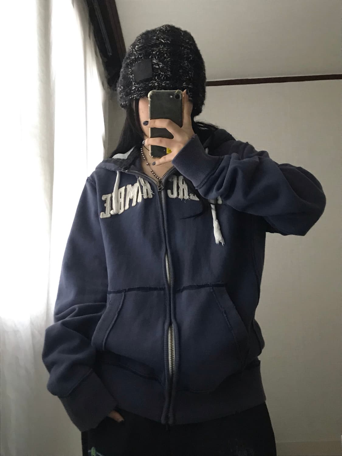 아베크롬비 네이비 후드집업 상품이미지5