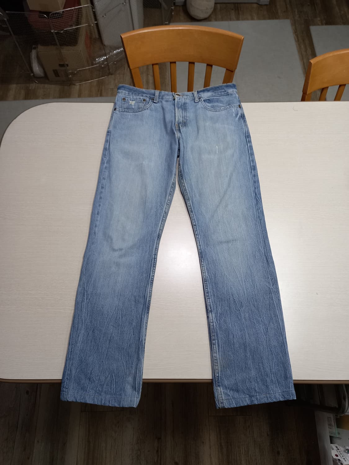 32 07's 리바이스527 Mexico 일자진 연청 32-314 상품이미지1