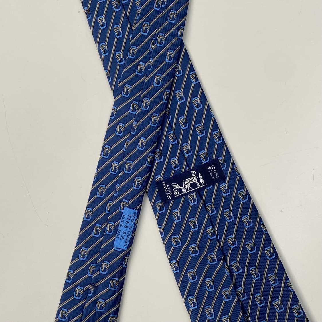 에르메스(HERMES) 명품 정품 넥타이 8.2cm 상품이미지5